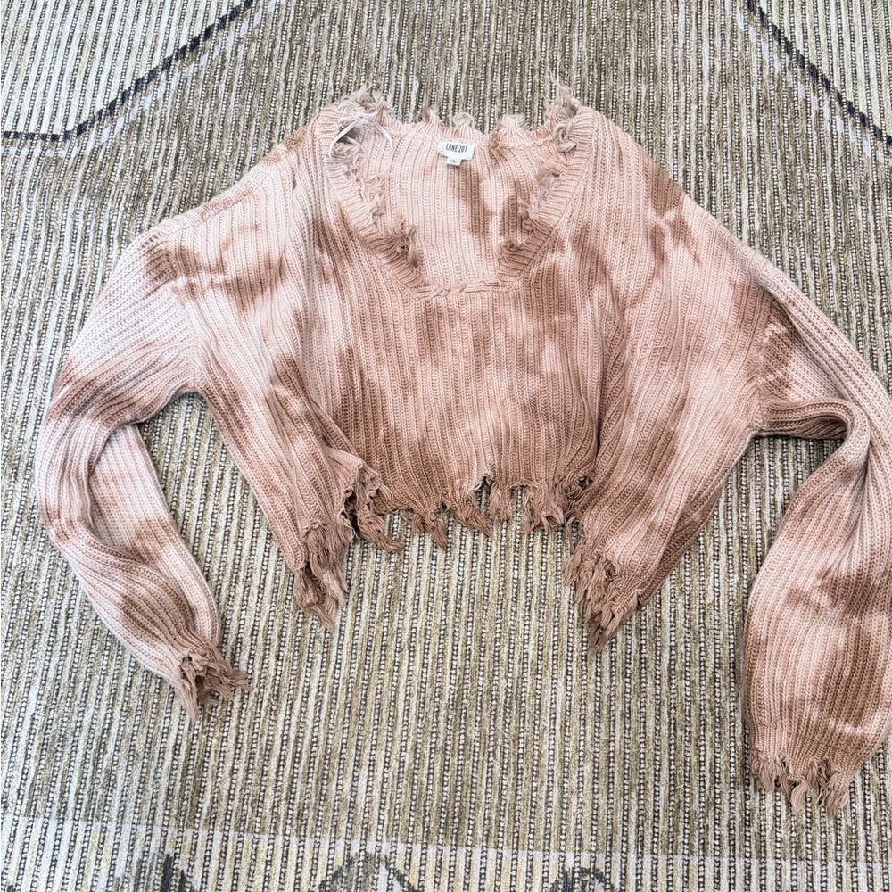 Lane 201 distressed sweater